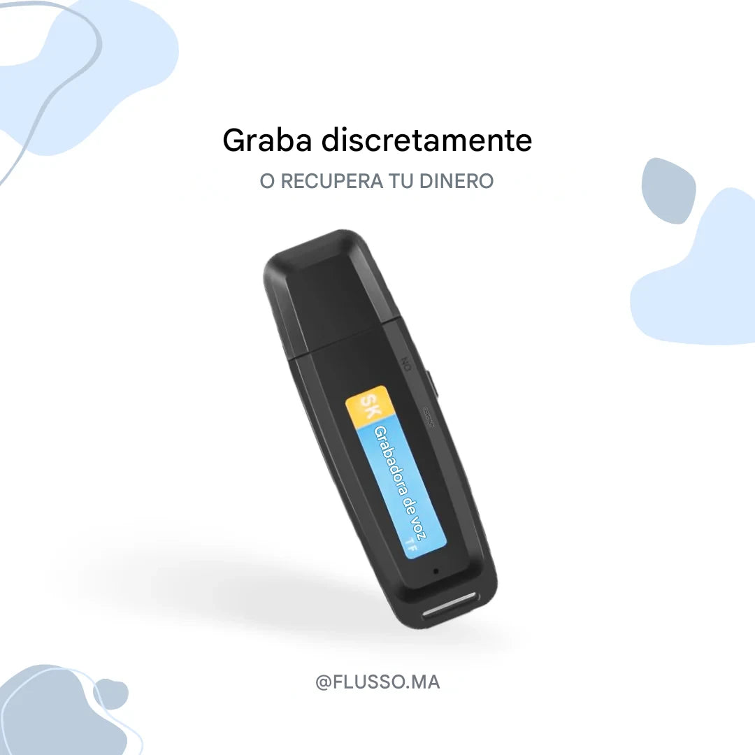 Grabadora de voz USB
