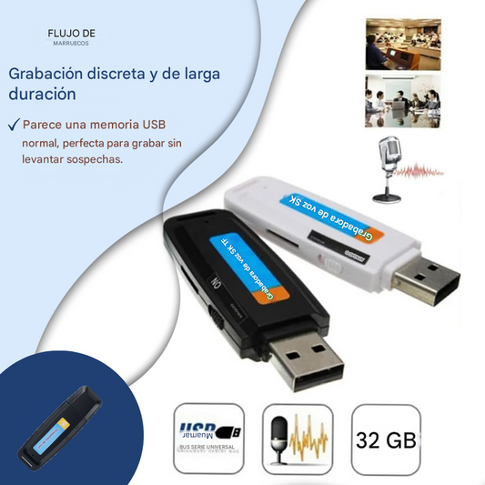 Grabadora de voz USB