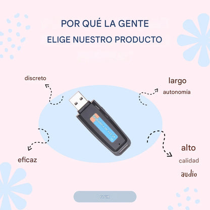 Grabadora de voz USB