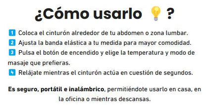 CINTURON PARA COLICOS