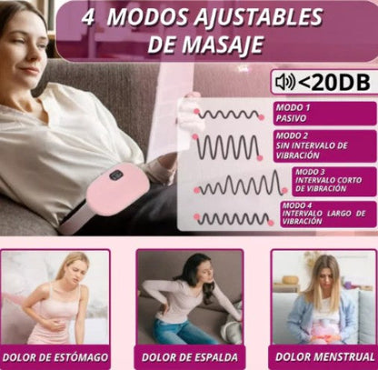 ALMOHADILLA DE CALOR Y MASAJES ALIVIA COLICOS